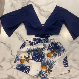 Matching shirt/short